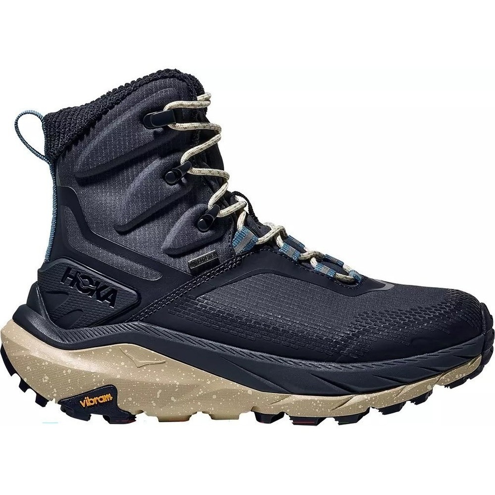 HOKA Women's Kaha 2 Frost GTX Hiking Boots Gore-Tex VTR Navy Blue Size 7.5B NWB